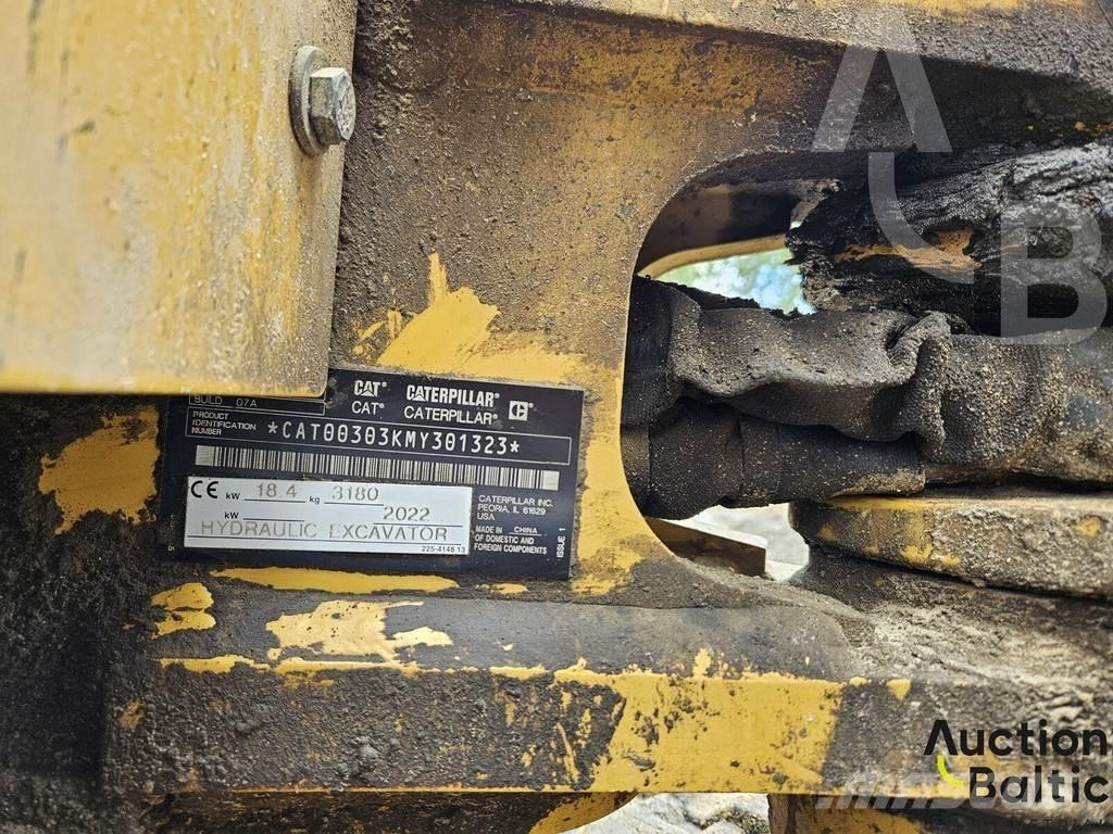 CAT 303 CR Miniescavatori