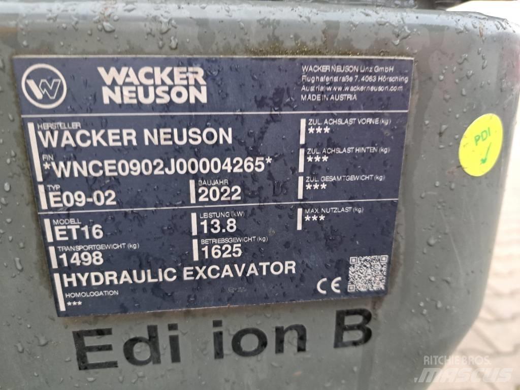 Wacker Neuson ET16 Escavatori cingolati