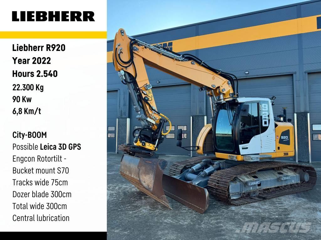Liebherr R 920 Escavatori cingolati