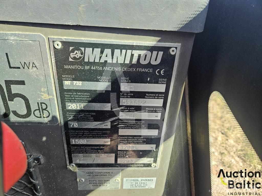 Manitou MT 732 Sollevatori telescopici