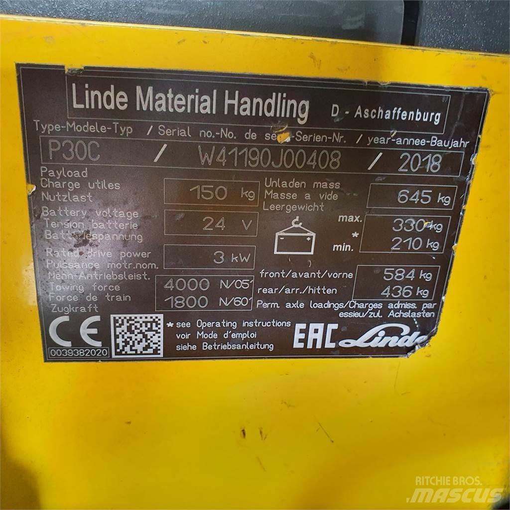 Linde P30C Motrice
