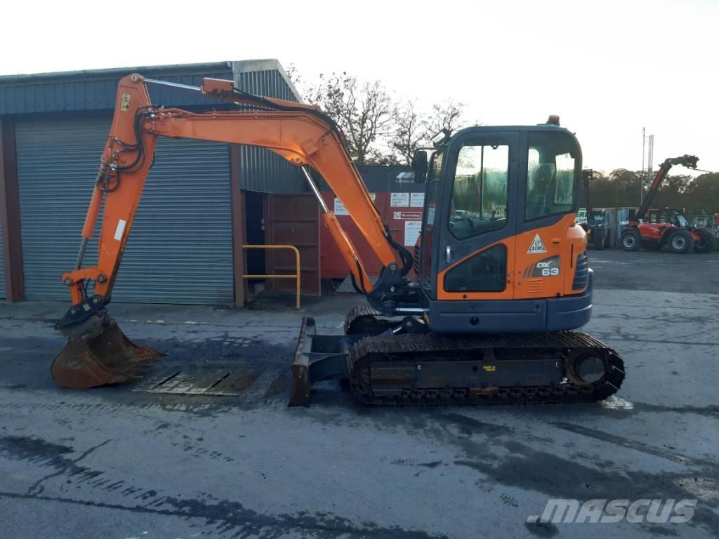 Doosan DX 63-3 Escavatori cingolati