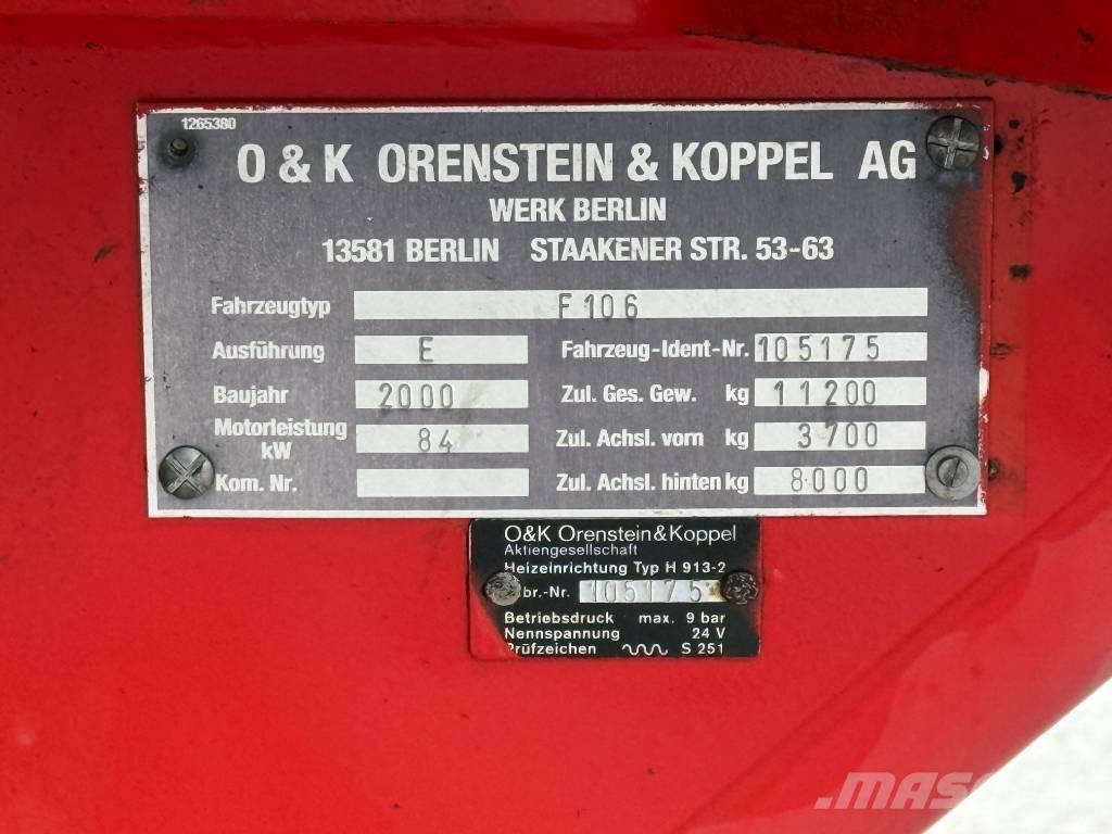 O&K F 106 Motorgraders