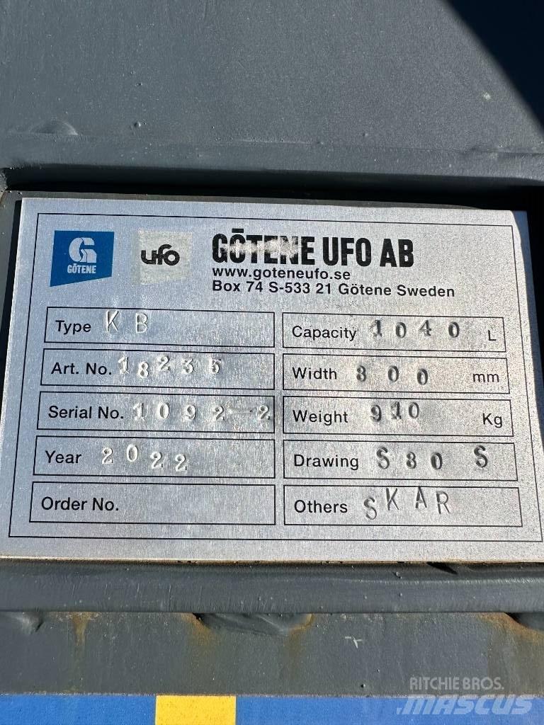 UFO KB-S80 Escavatori cingolati