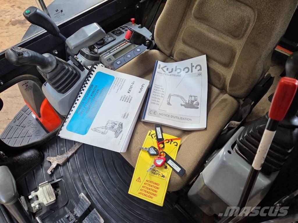 Kubota KX 101-3 A Miniescavatori