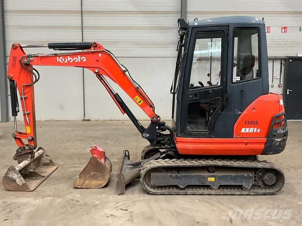 Kubota KX 61-3 Miniescavatori