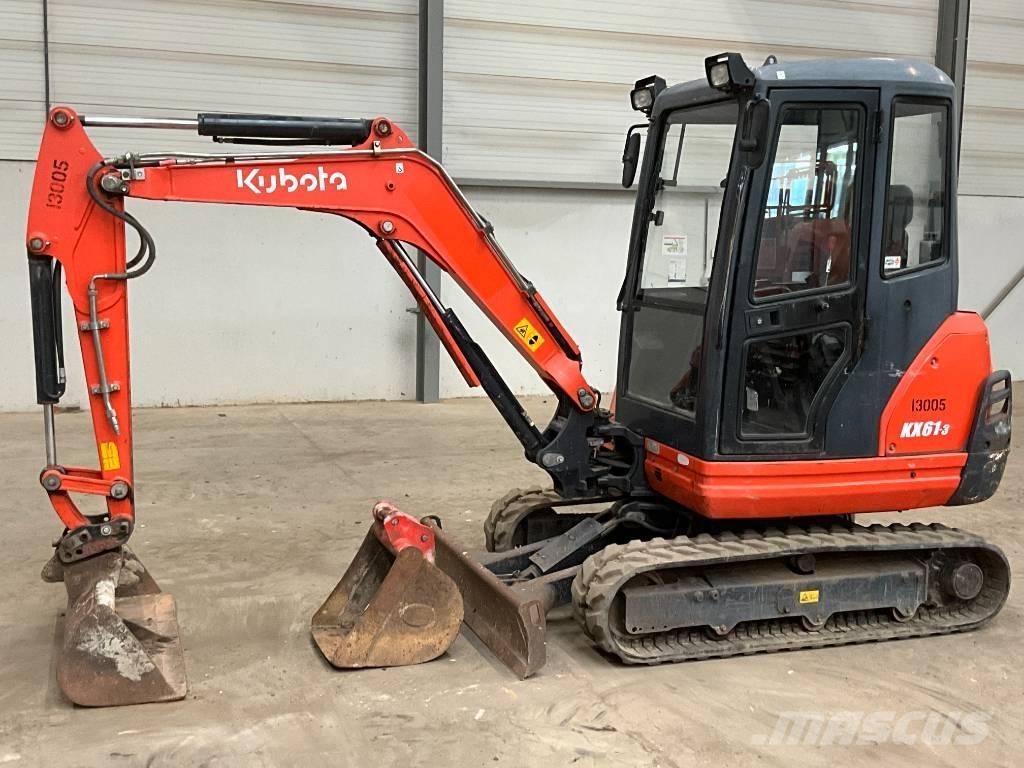 Kubota KX 61-3 Miniescavatori