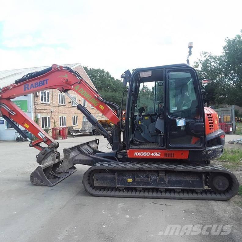 Kubota KX080-4a2 Escavatori medi 7t - 12t