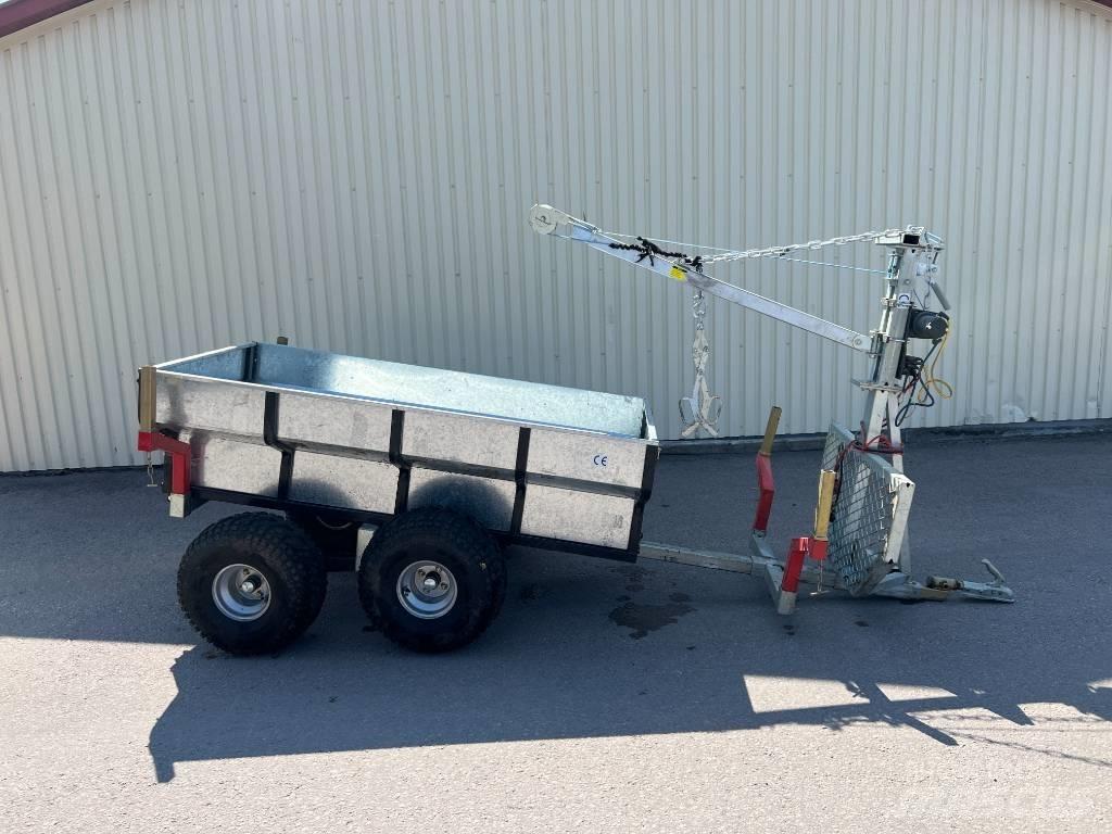  ATV Vagn Med kran ATV e accessori per motoslitte