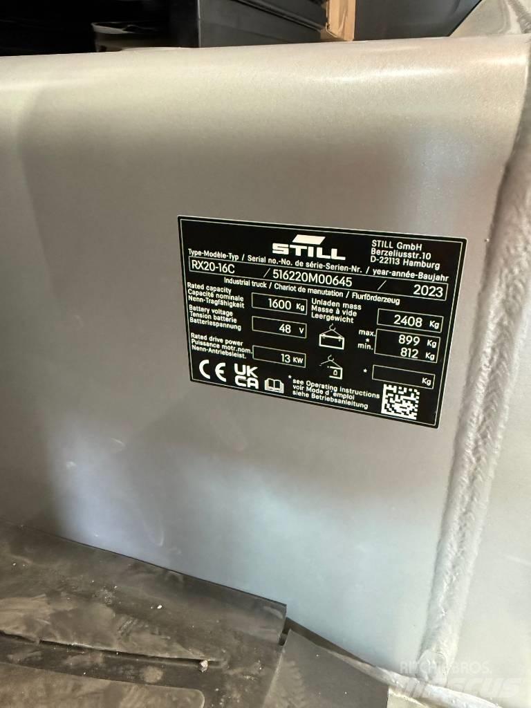 Still RX 20-16 Carrelli elevatori elettrici