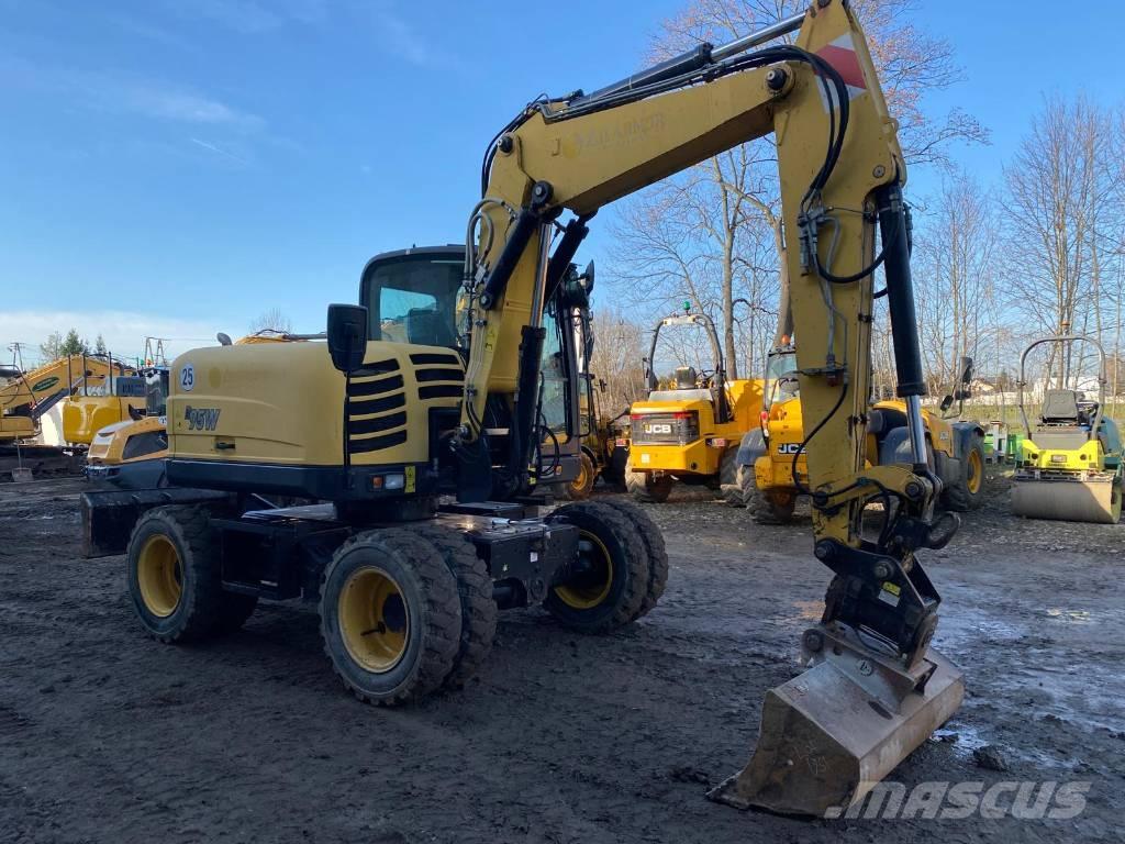 Yanmar B 95 W Escavatori gommati