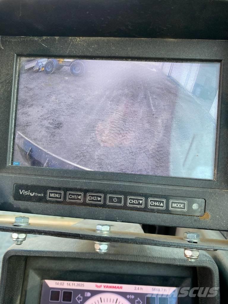 Yanmar B 95 W Escavatori gommati