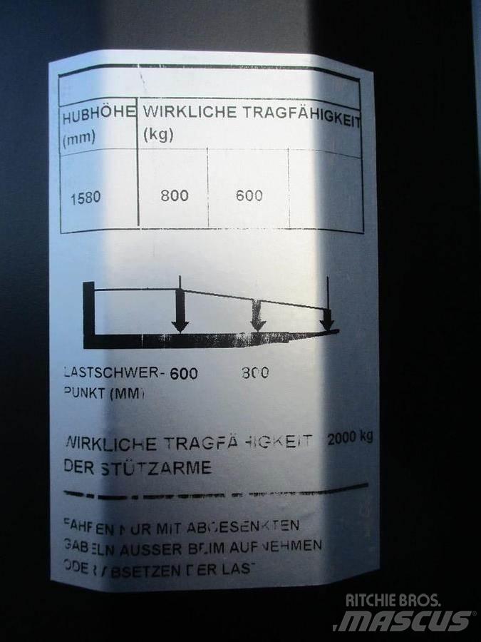 Toyota SWE 080L Transpallet uomo a terra
