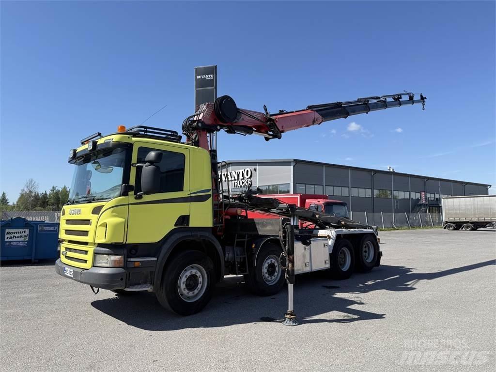 Scania P420 8X2 Autogru