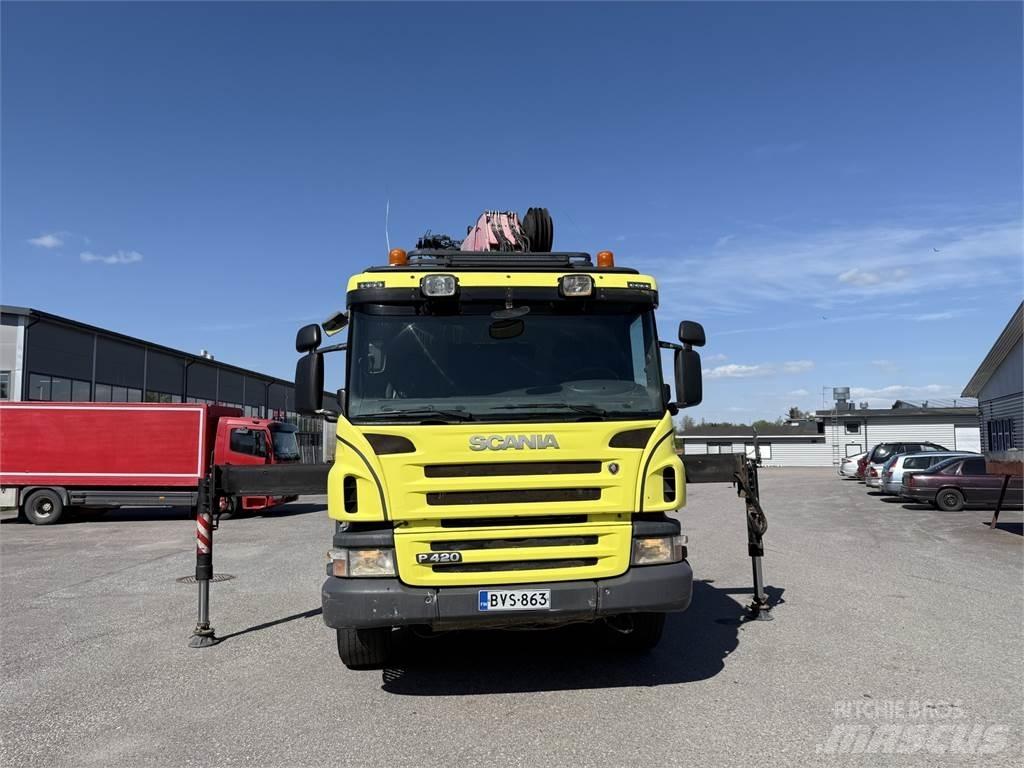 Scania P420 8X2 Autogru