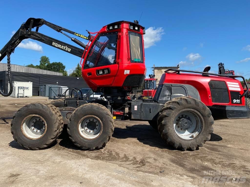Komatsu 911 Abbattitrici, Disboscatrici