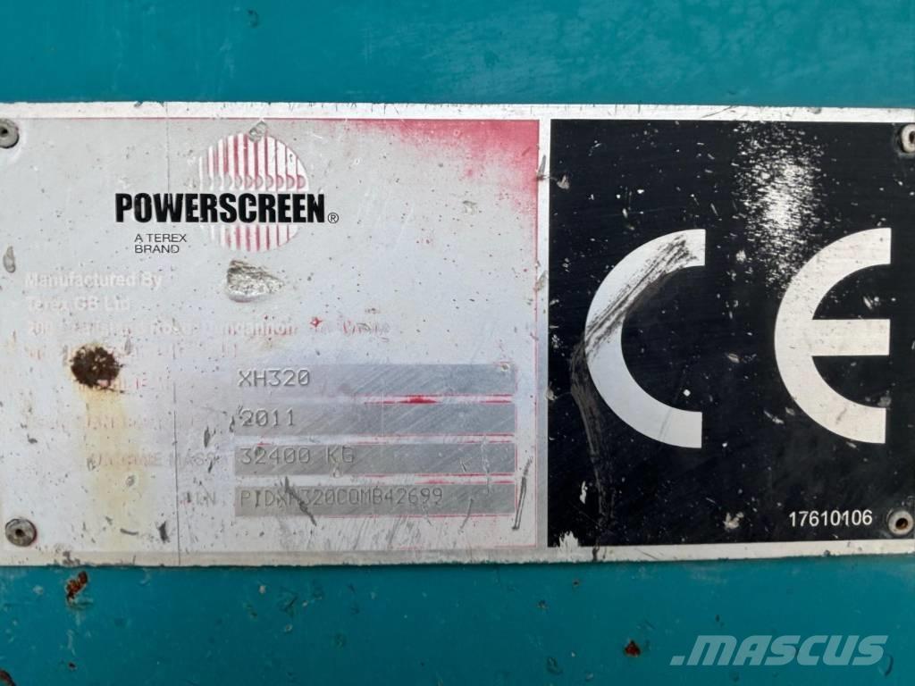 Powersceen XH320 Frantoi mobili