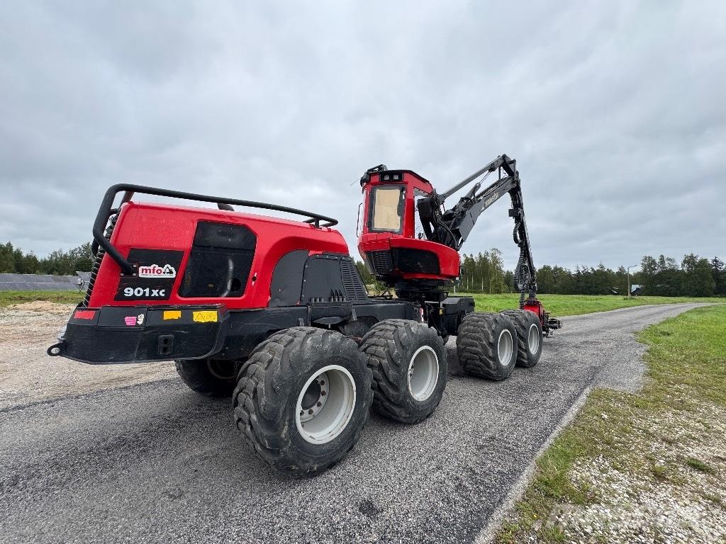 Komatsu 901 XC Abbattitrici, Disboscatrici