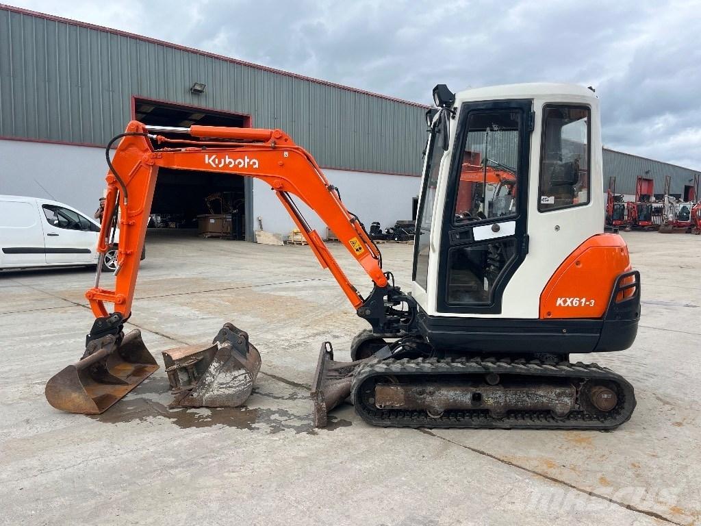 Kubota KX 61-3 Miniescavatori
