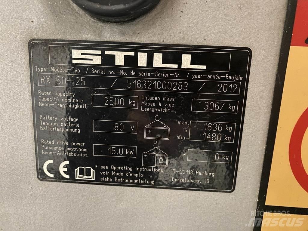Still RX60-25 Carrelli elevatori elettrici