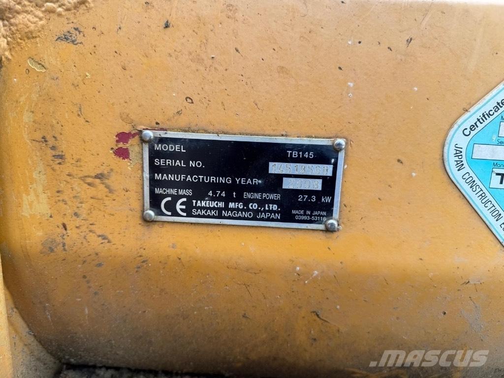 Takeuchi TB 145 Miniescavatori