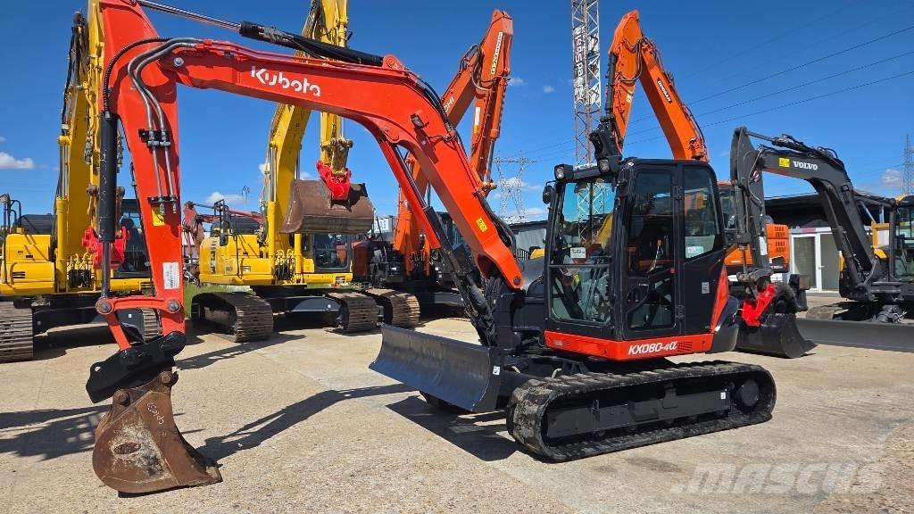 Kubota KX 080-4 Escavatori medi 7t - 12t