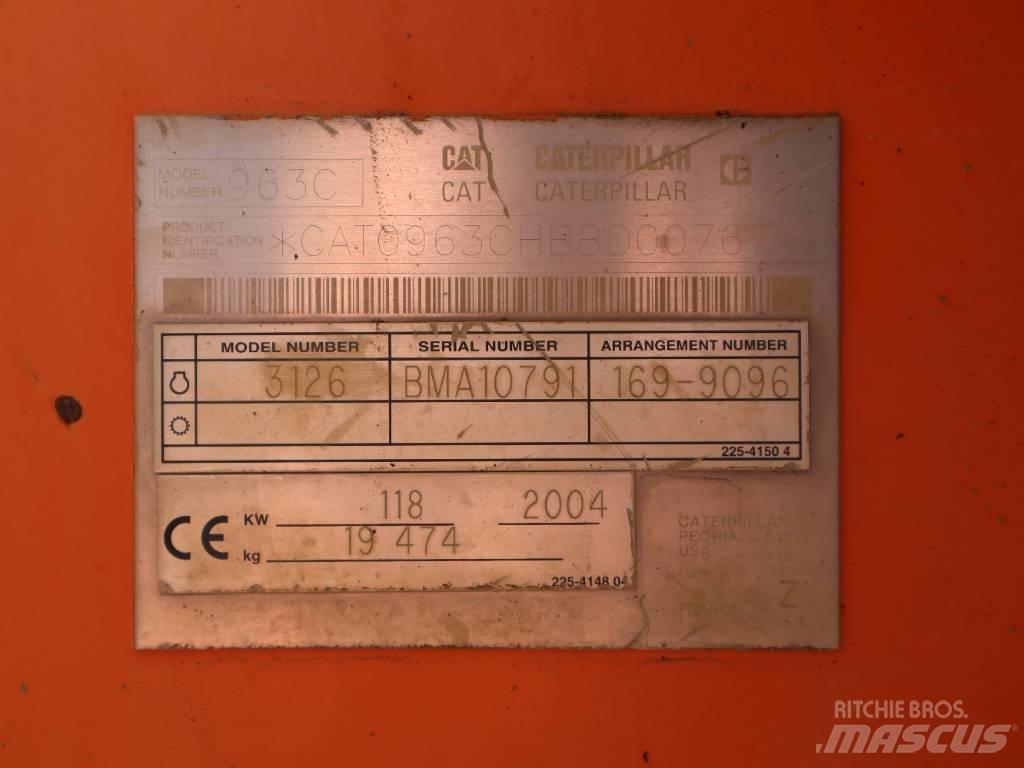 CAT 963 C Pale cingolate