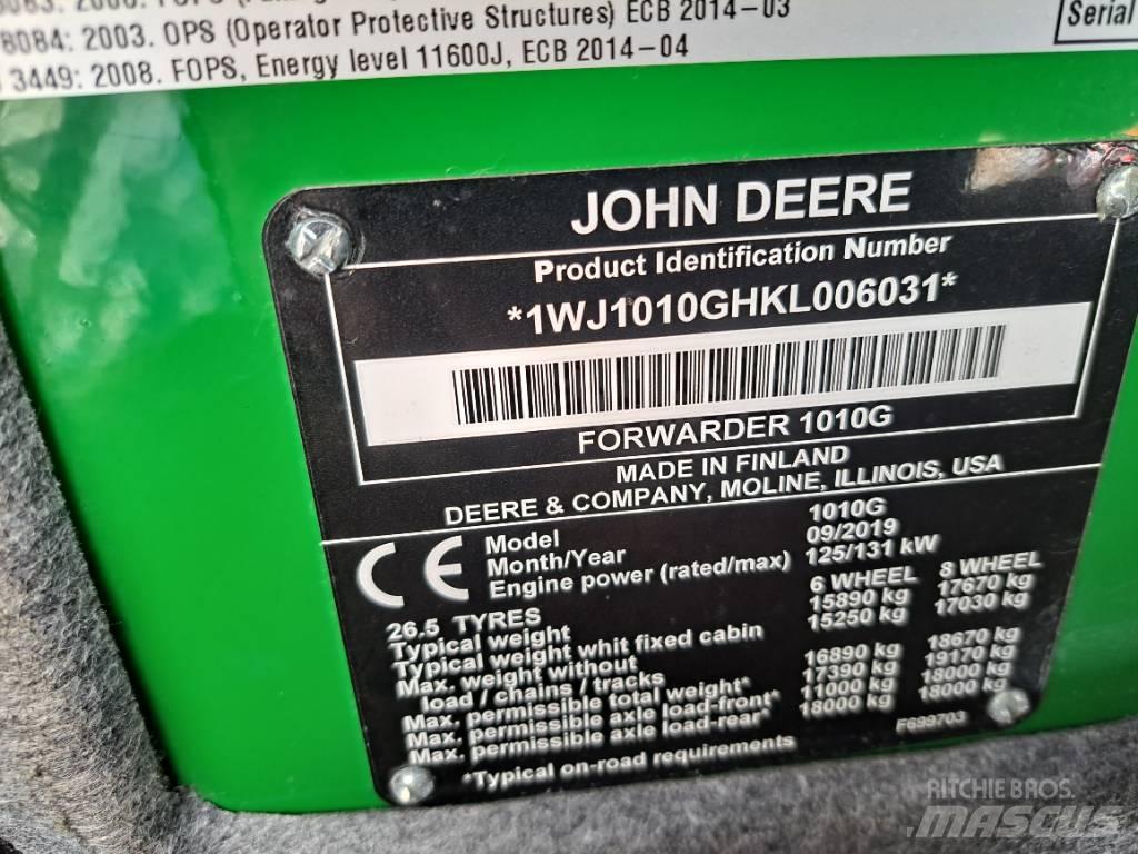 John Deere 1010G Forwarder