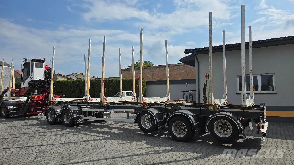  Tailerbygg TOM-42 Camion trasporto legname