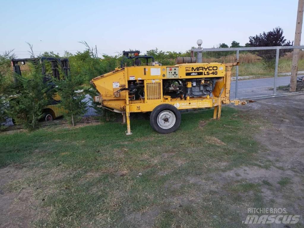 Mayco LS-40 Autopompe per calcestruzzo