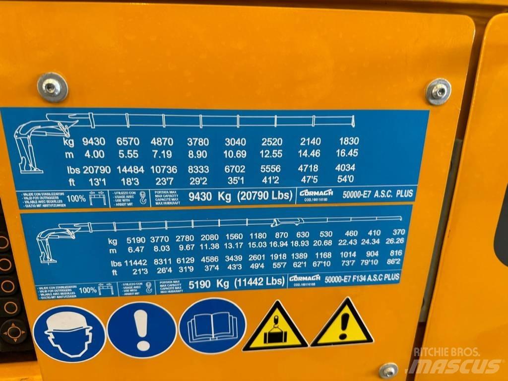 JMG MC 50000 RE Gru per terreni difficili
