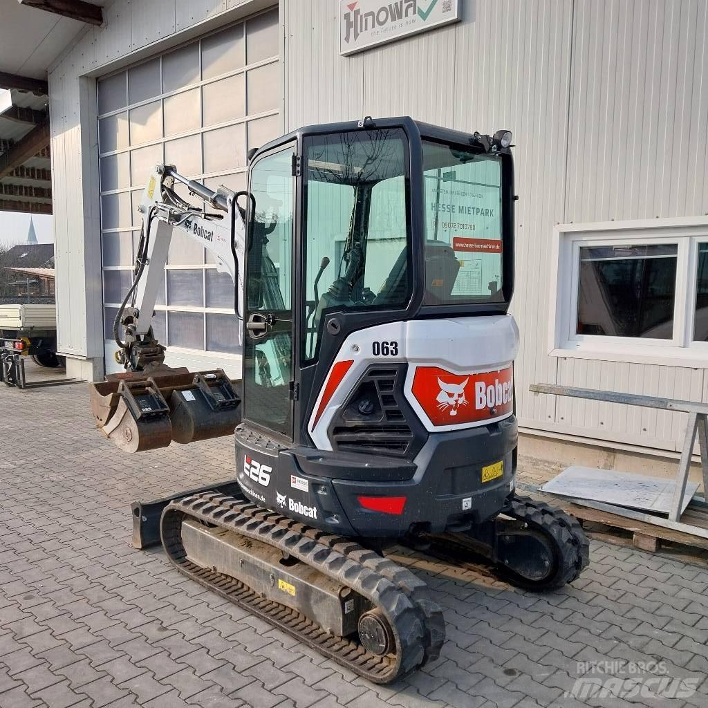 Bobcat E 26 Kabine Miniescavatori