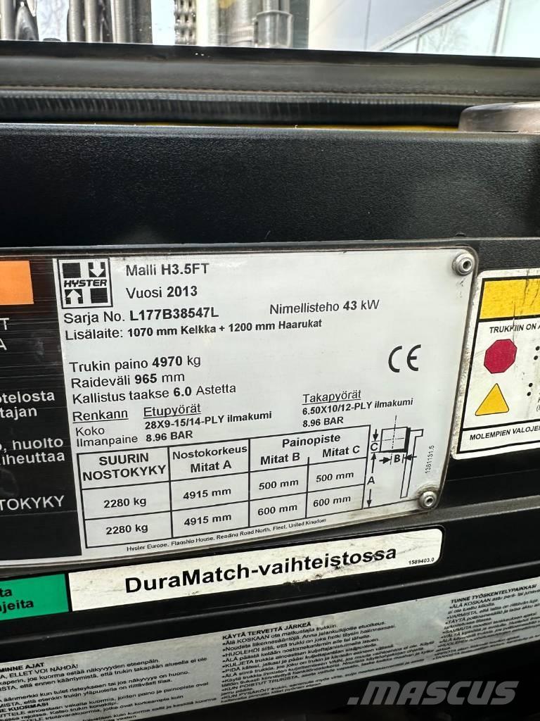 Hyster H 35 FT Carrelli elevatori diesel