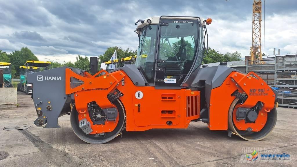 Hamm HD+ 90i VO-S Rulli a doppio tamburo