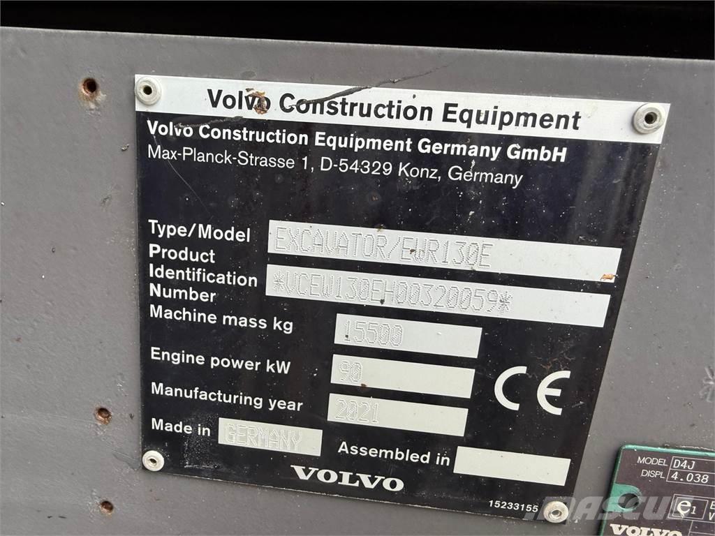 Volvo EWR130E Escavatori gommati