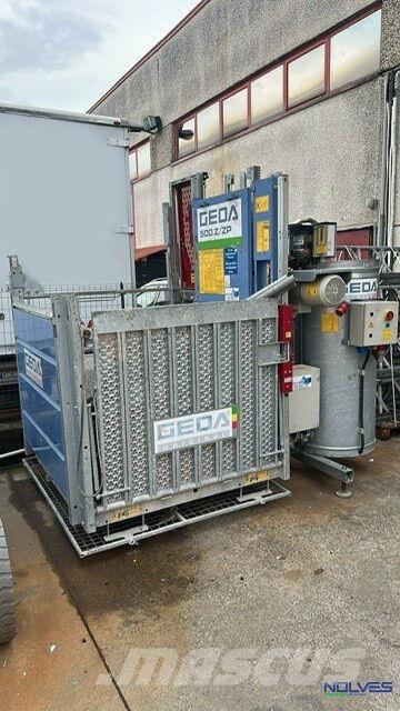 Geda 500Z/ZP Piattaforme cingolate, Piattaforme a ragno e Montacarichi