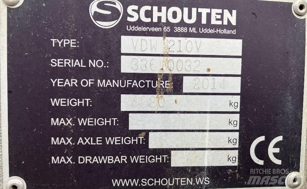 Schouten VDW 210 V Altri macchinari per bestiame