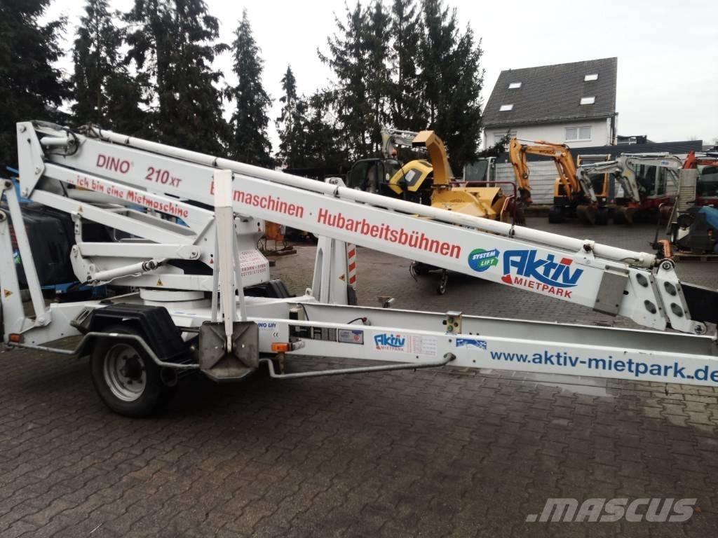 Dino 210 XT Piattaforme aeree su rimorchio
