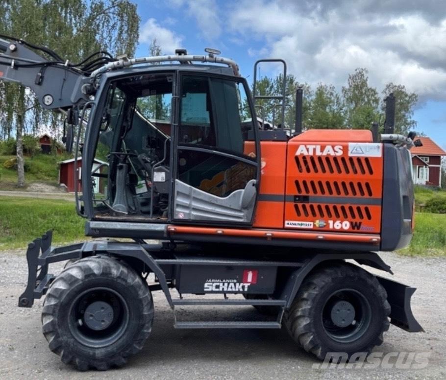 Atlas 160 W Escavatori gommati