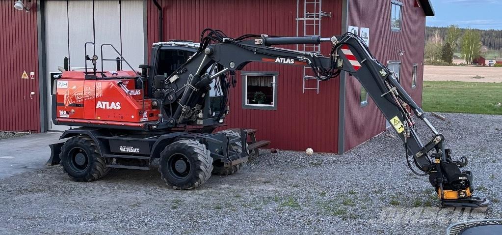 Atlas 160 W Escavatori gommati