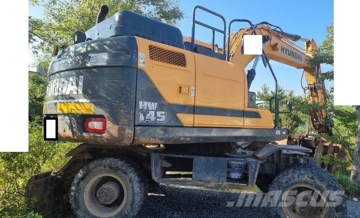 Hyundai HW145 Escavatori gommati