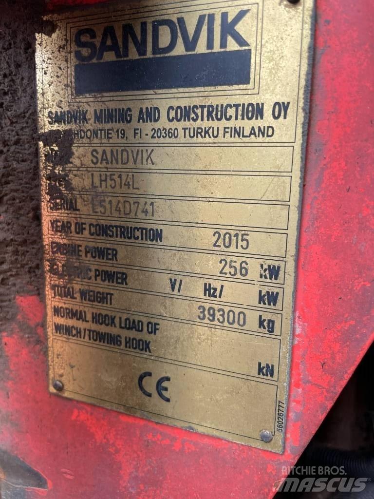 Sandvik LH 514 Caricatrici per miniera sotterranea