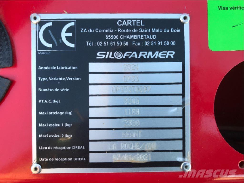 Silofarmer 280 Trinciatrici, tagliatrici e srotolatrici per balle