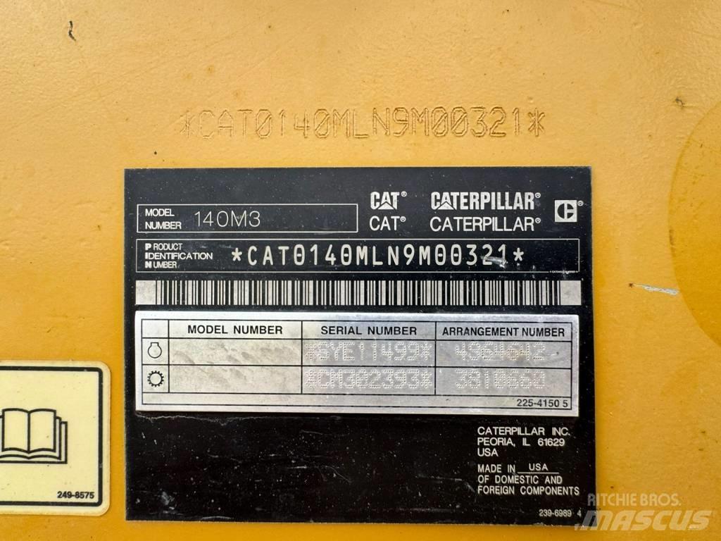 CAT 140M3 Motorgraders