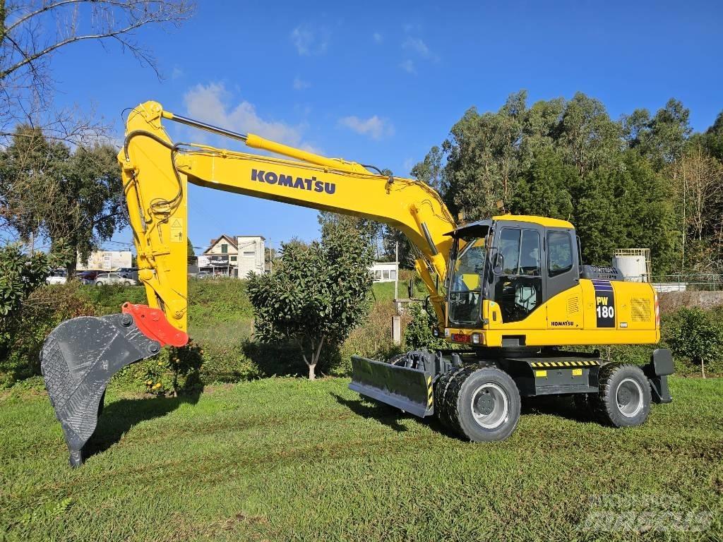 Komatsu PW 180-7 Escavatori gommati