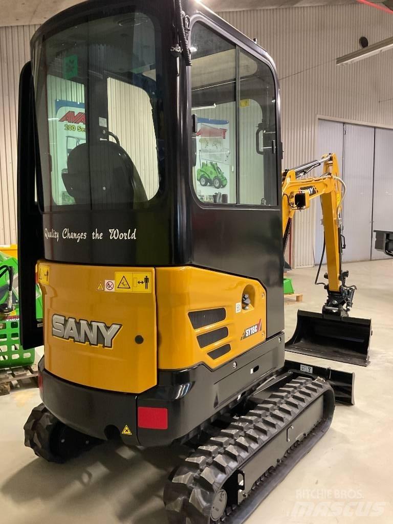 Sany SY 18 C + Trailer Miniescavatori