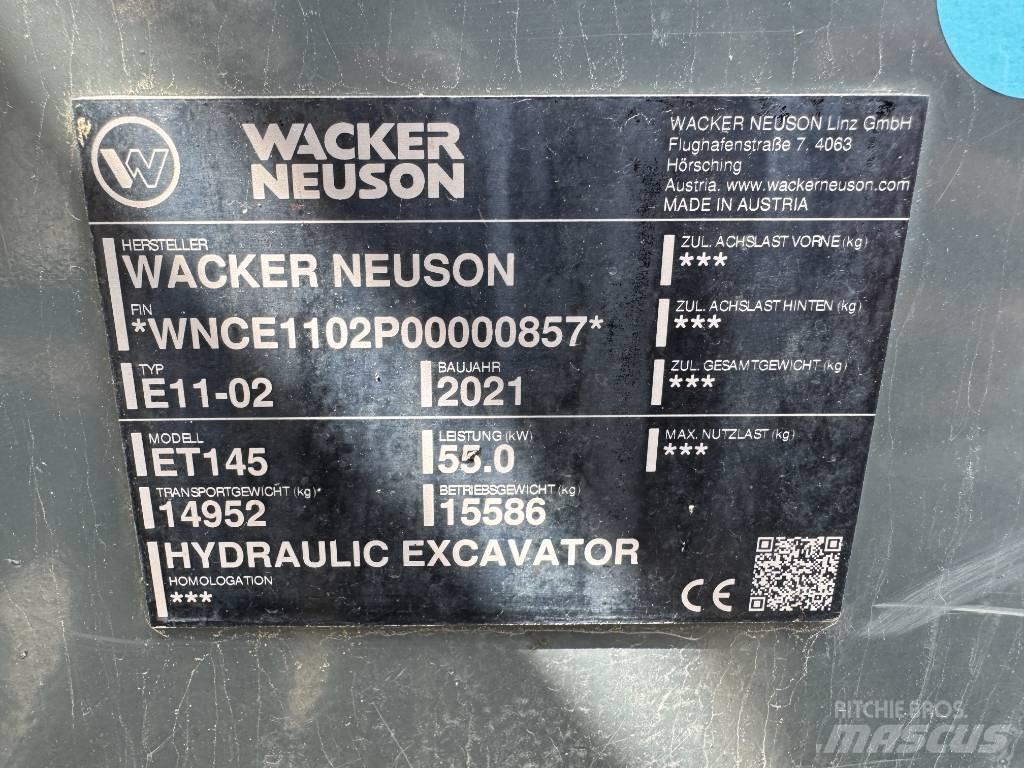 Wacker Neuson ET145 Escavatori cingolati