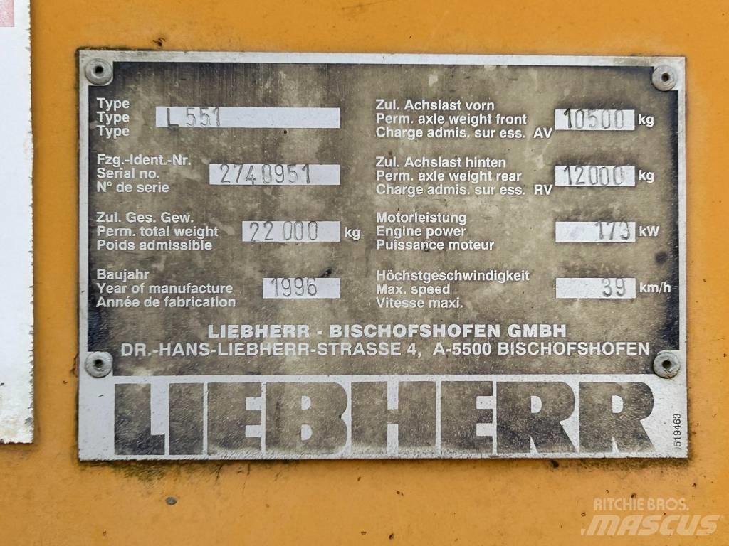 Liebherr L 551 Pale gommate