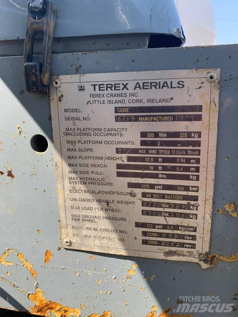 Terex TA33 Piattaforme a braccio articolato