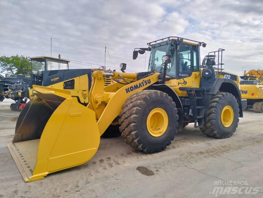 Komatsu WA 470-8EO Pale gommate